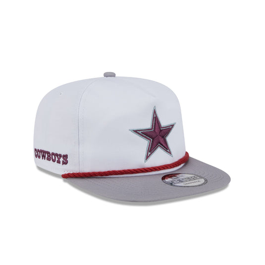 Dallas Cowboys Optic White Golfer Hat - New Era Cap