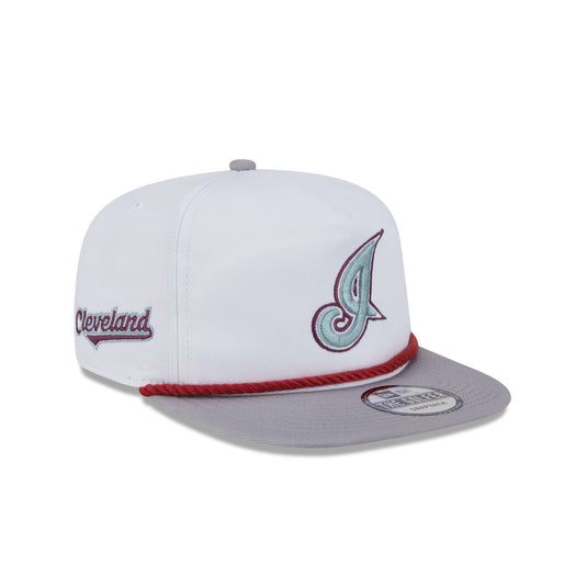 Cleveland Guardians Optic White Golfer Hat - New Era Cap