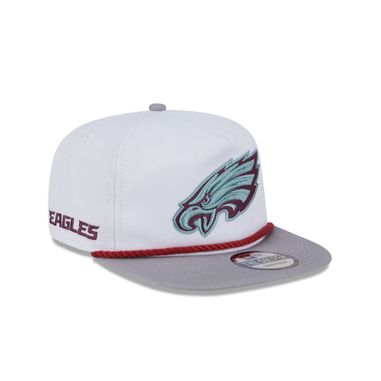 Philadelphia Eagles Optic White Golfer Hat - New Era Cap