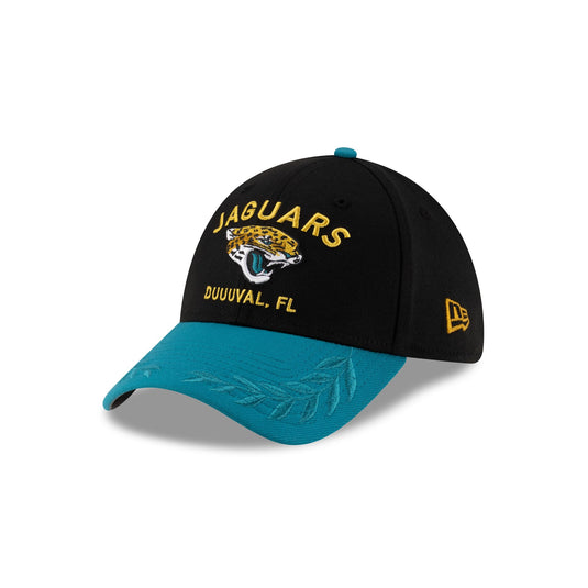 Jacksonville Jaguars 2025 Draft 39THIRTY Stretch Fit Hat - New Era Cap