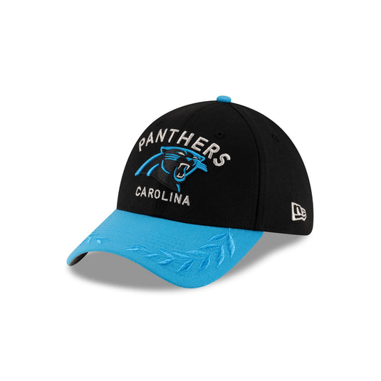Carolina Panthers 2025 Draft 39THIRTY Stretch Fit Hat - New Era Cap