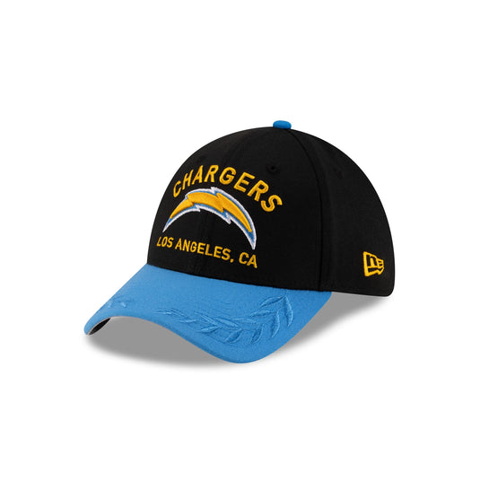 Los Angeles Chargers 2025 Draft 39THIRTY Stretch Fit Hat - New Era Cap