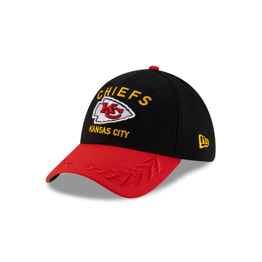 Kansas City Chiefs 2025 Draft 39THIRTY Stretch Fit Hat - New Era Cap