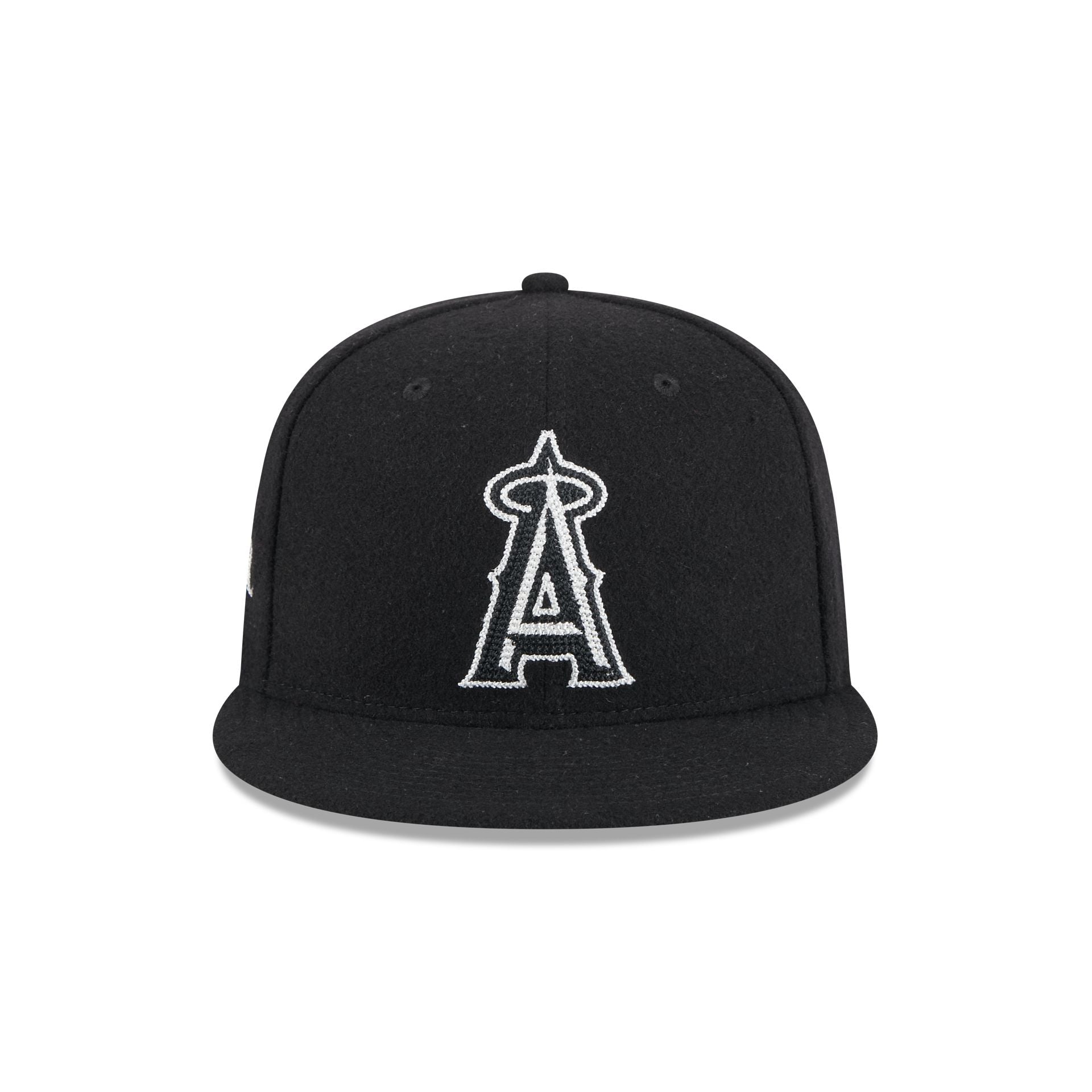 Los Angeles Angels Diet Starts Monday Can't Teach Taste Black 59FIFTY Fitted Hat