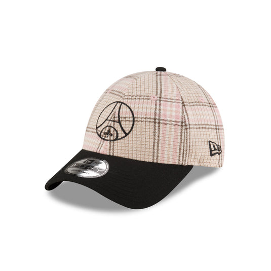 Paris Saint-Germain Plaid 9FORTY Adjustable Hat - New Era Cap