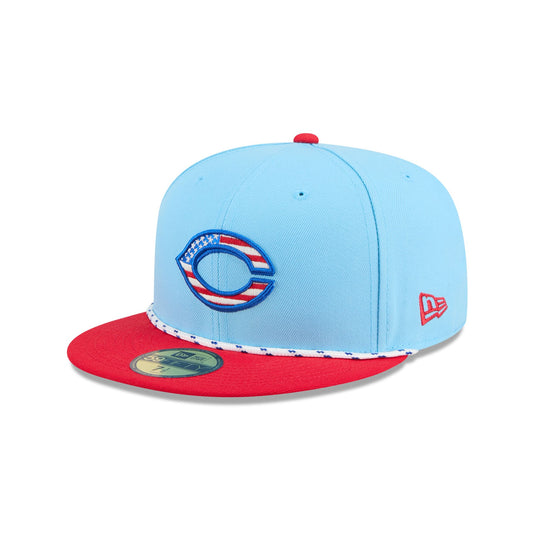 Cincinnati Reds Independence Day 2025 59FIFTY Fitted Hat - New Era Cap