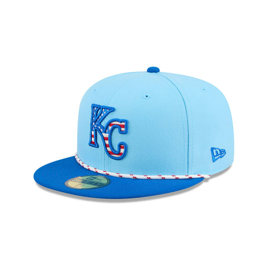 Kansas City Royals Independence Day 2025 59FIFTY Fitted Hat - New Era Cap