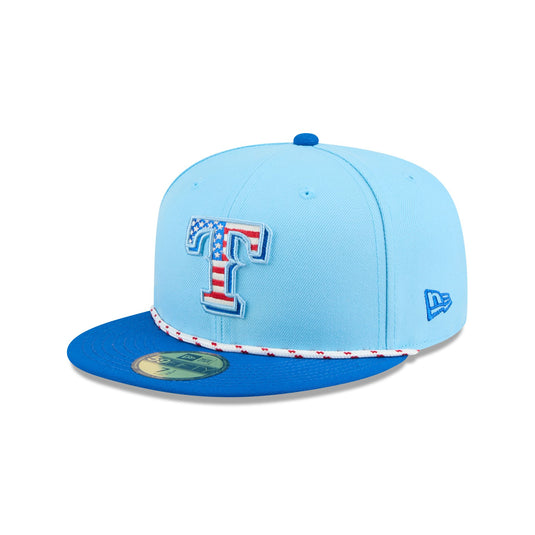 Texas Rangers Independence Day 2025 59FIFTY Fitted Hat - New Era Cap