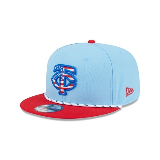 Minnesota Twins Independence Day 2025 9FIFTY Snapback Hat - New Era Cap