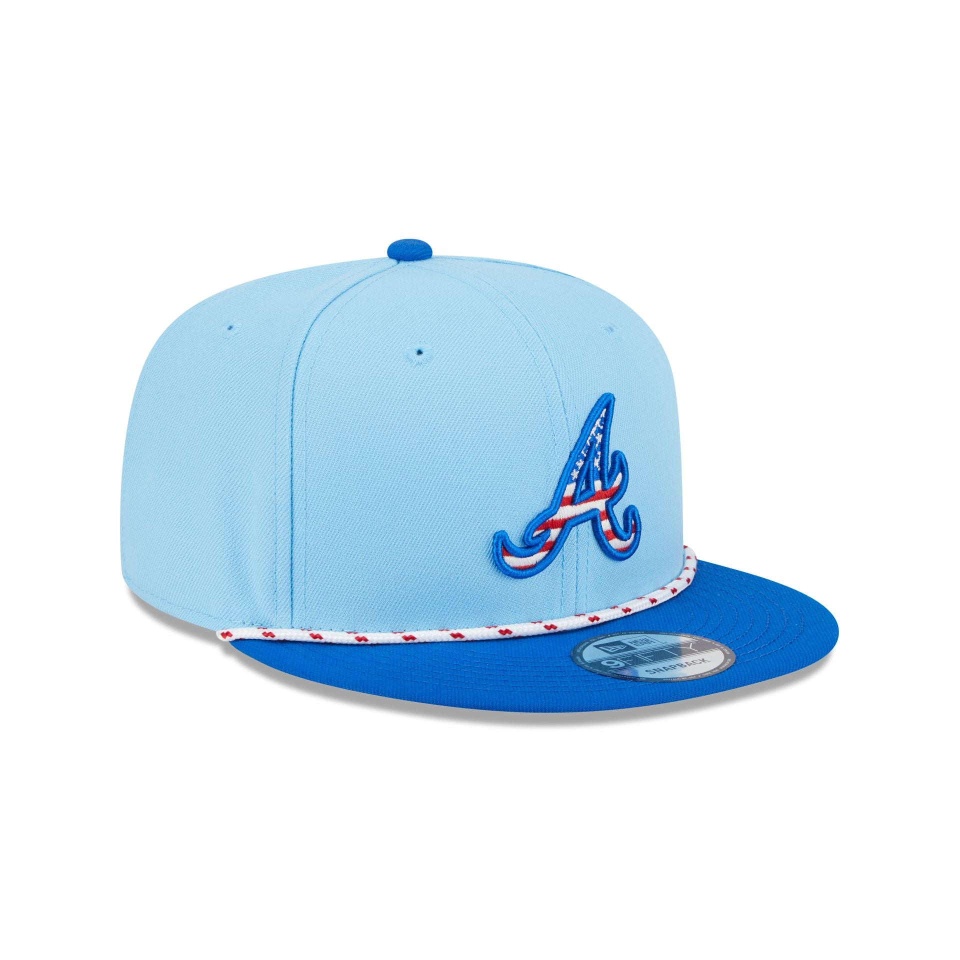 Atlanta Braves Independence Day 2025 9FIFTY Snapback Hat