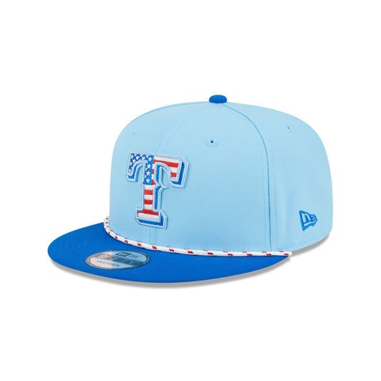 Texas Rangers Independence Day 2025 9FIFTY Snapback Hat - New Era Cap