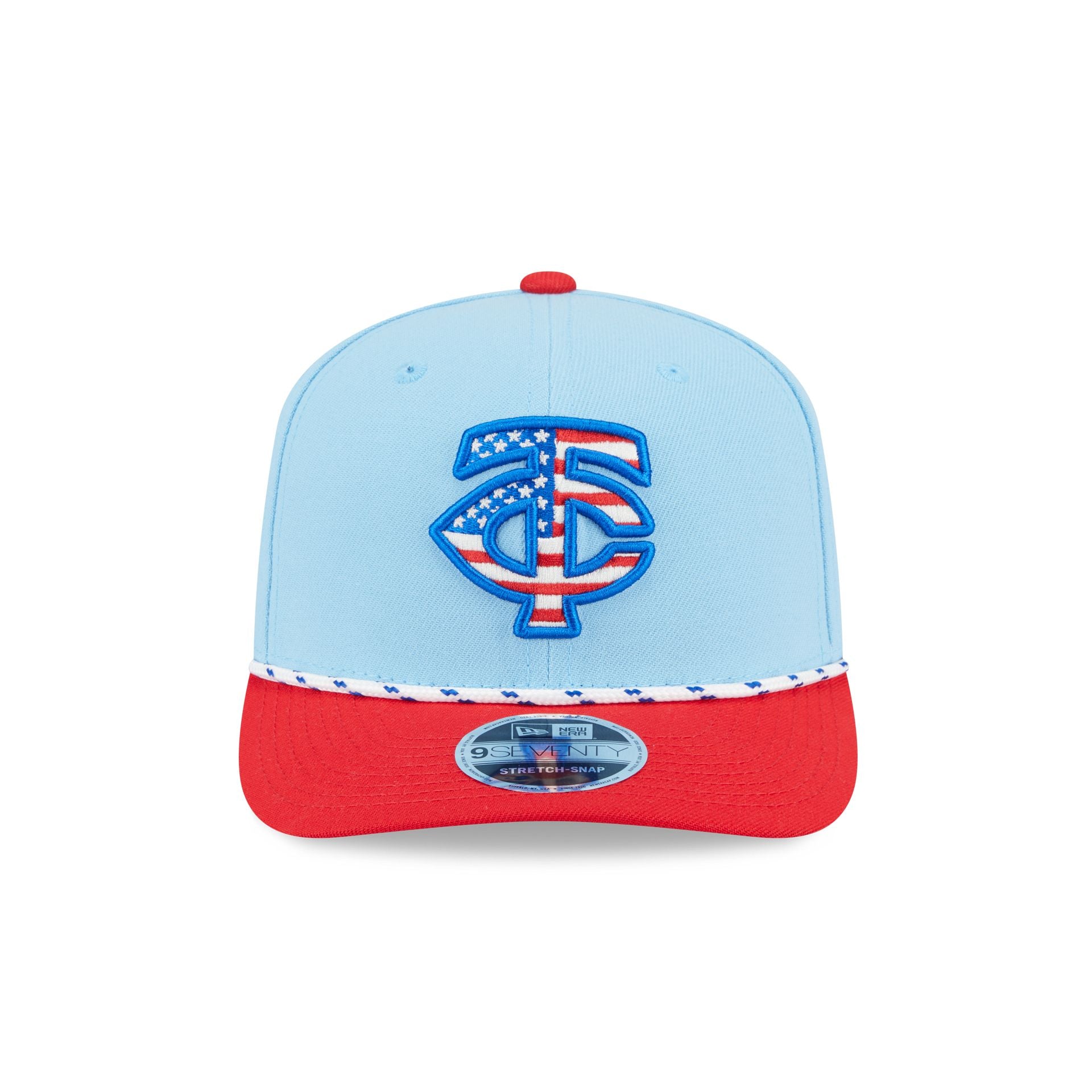Minnesota Twins Independence Day 2025 9SEVENTY Stretch-Snap Hat