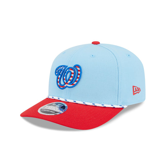 Washington Nationals Independence Day 2025 9SEVENTY Stretch-Snap Hat - New Era Cap