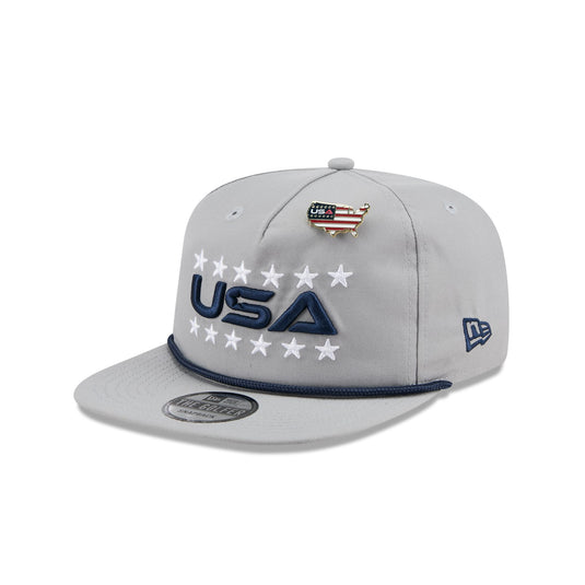 2025 Ryder Cup Team USA Gray Golfer Hat - New Era Cap