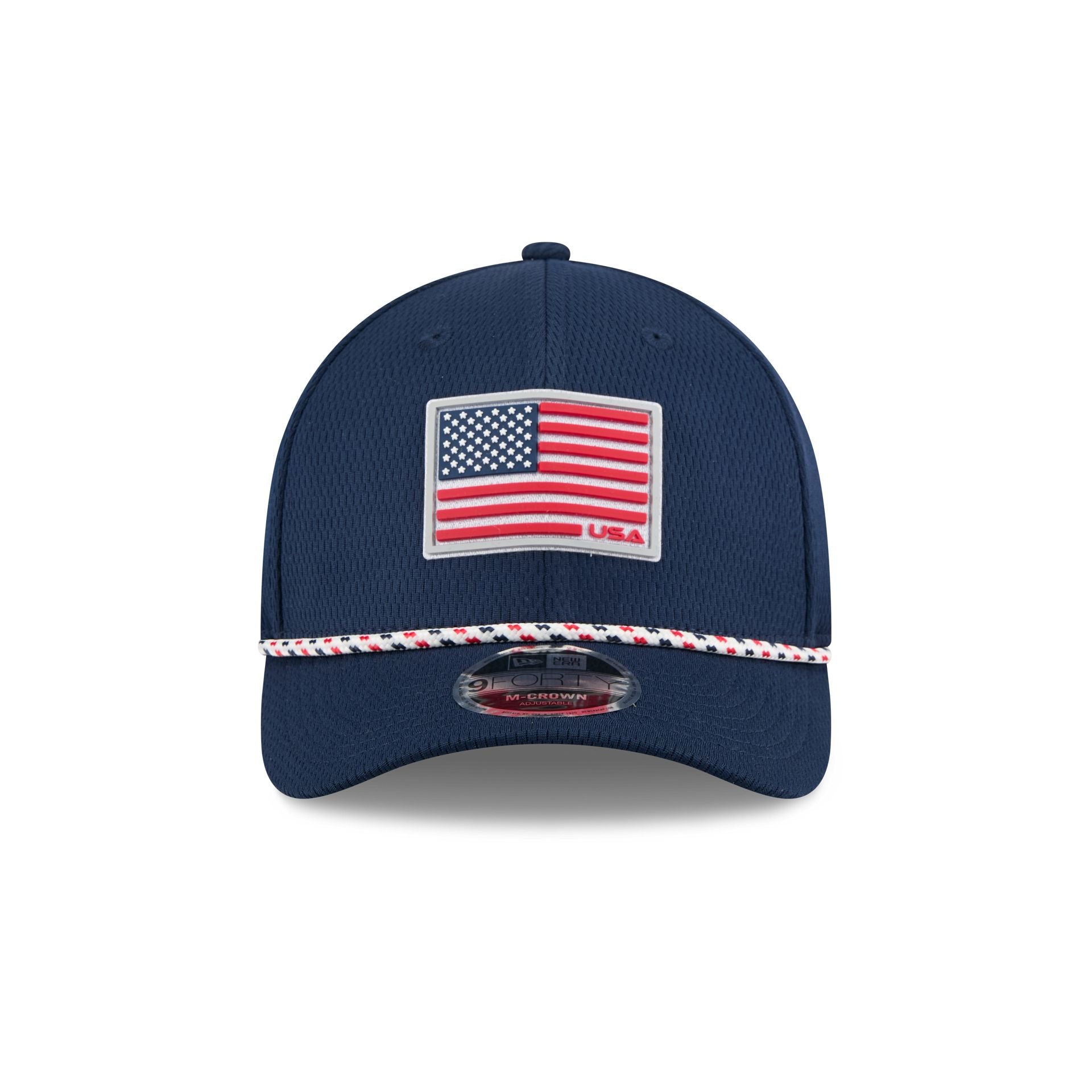 2025 Ryder Cup Team USA Flag 9FORTY M-Crown Snapback Hat