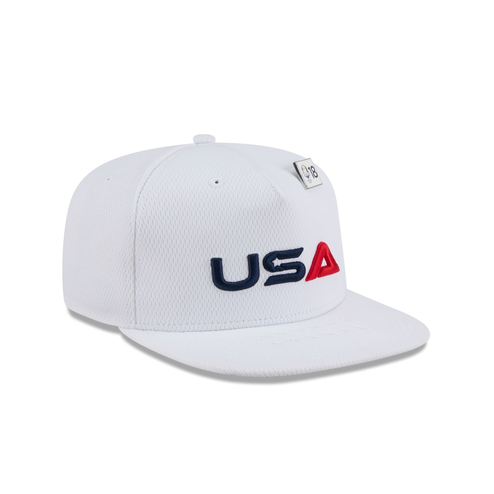 2025 Ryder Cup Team USA White 59FIFTY A-Frame Fitted Hat
