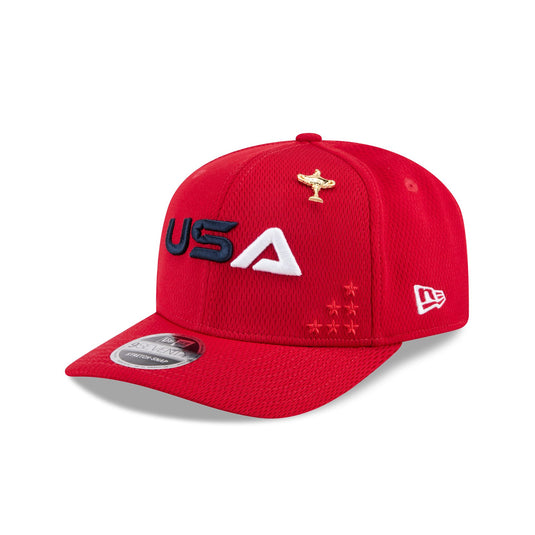 2025 Ryder Cup Team USA Red 9SEVENTY Stretch-Snap Hat - New Era Cap