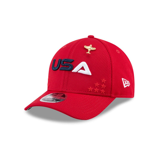 2025 Ryder Cup Team USA Red 9FORTY M-Crown Snapback Hat - New Era Cap
