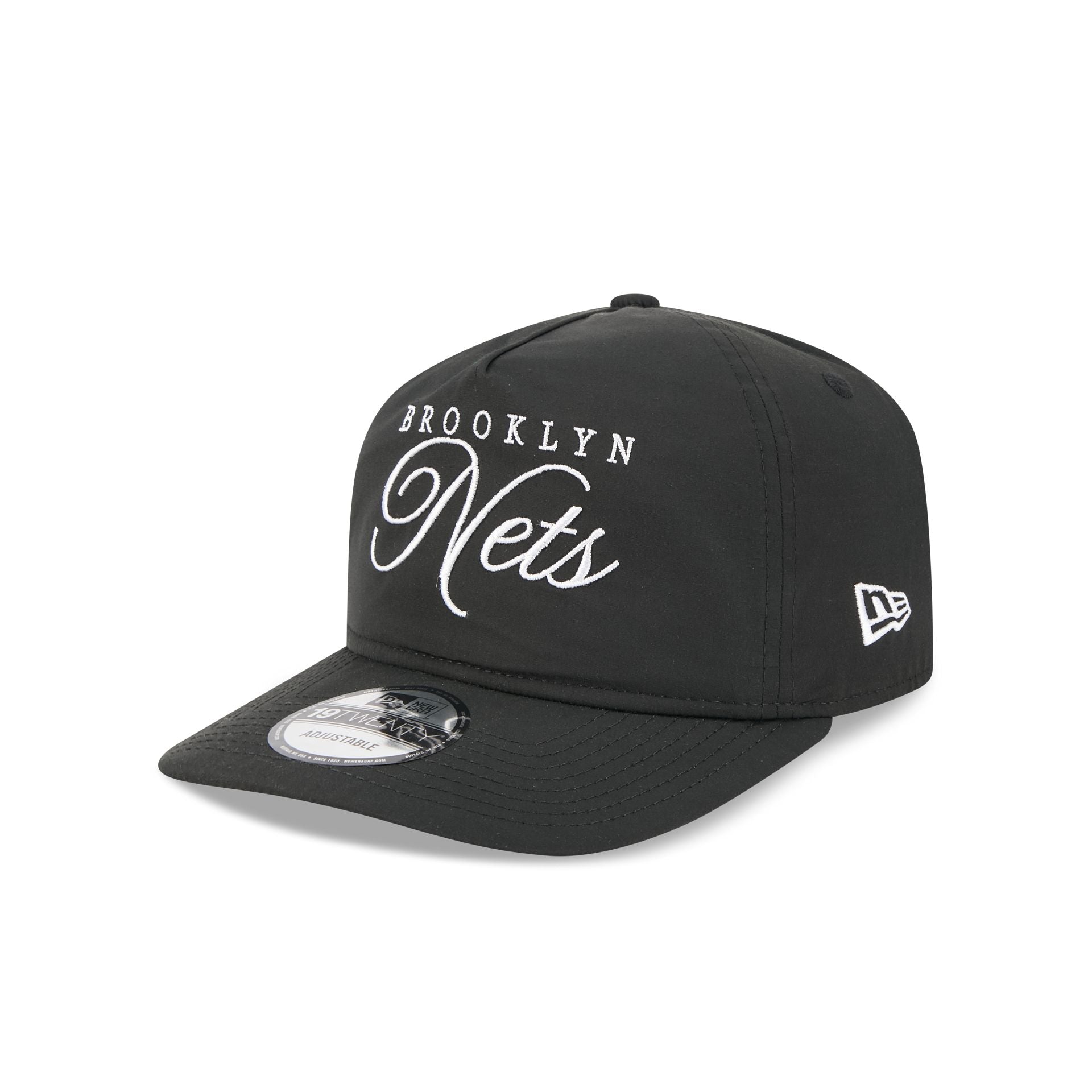 Brooklyn Nets 2025 Draft Black 19TWENTY Adjustable Hat