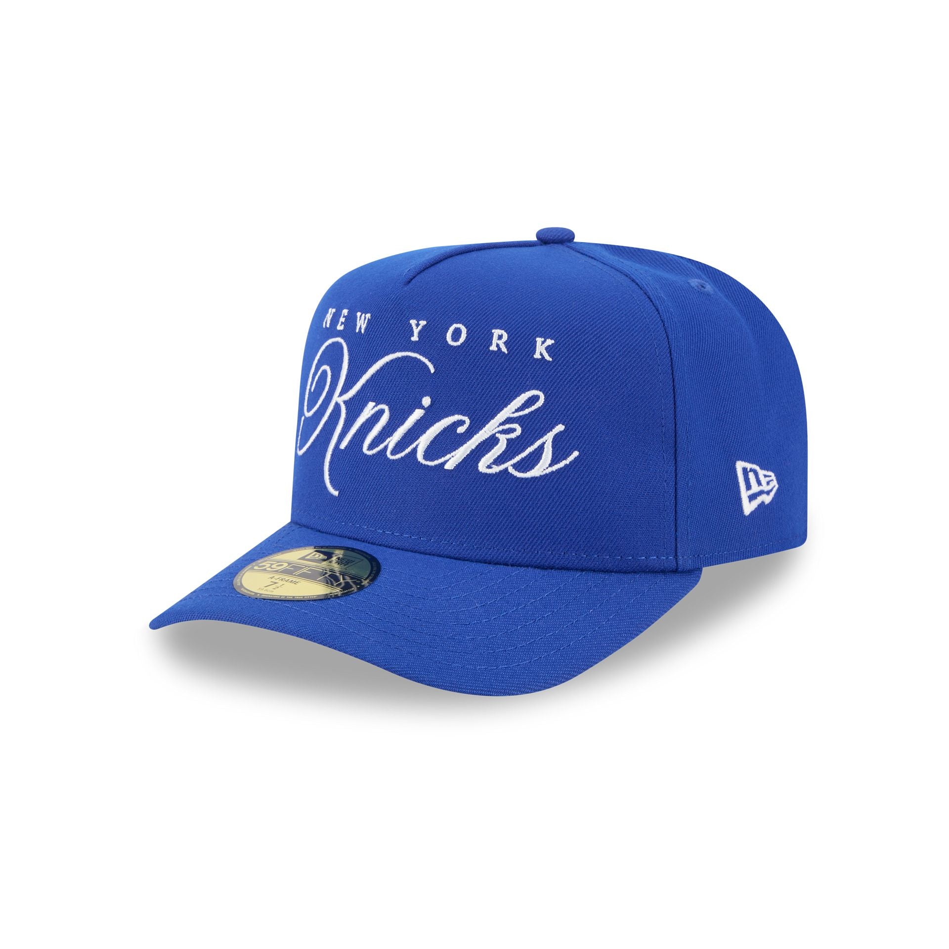 New York Knicks 2025 Draft Black 59FIFTY A-Frame Fitted Hat