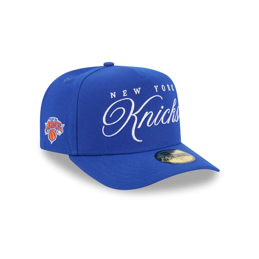 New York Knicks 2025 Draft Black 59FIFTY A-Frame Fitted Hat - New Era Cap