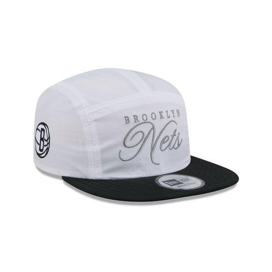 Brooklyn Nets 2025 Draft Camper Strapback Hat - New Era Cap