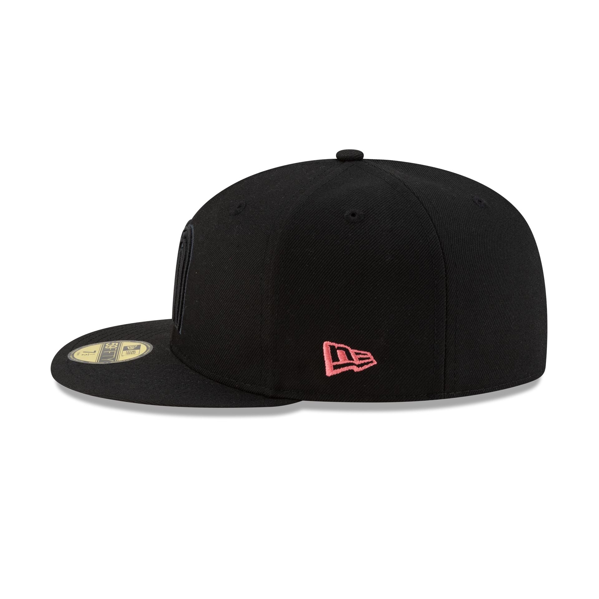 Mexico Baseball Black on Black 59FIFTY Fitted Hat