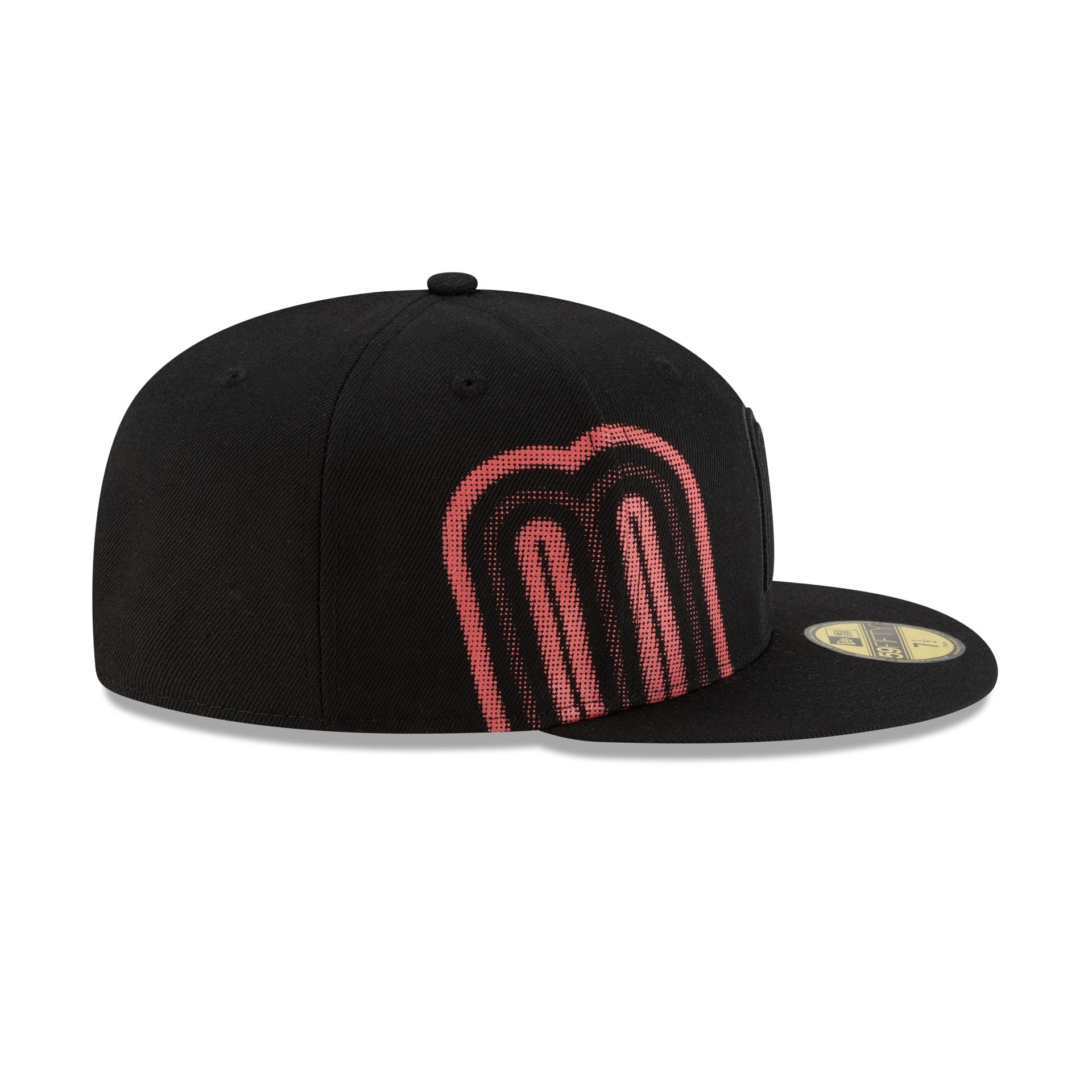 Mexico Baseball Black on Black 59FIFTY Fitted Hat