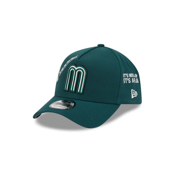 Mexico Baseball New Era Anniversary Logos Green 9FORTY M-Crown A
