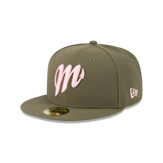 Diablos Rojos del México Olive 59FIFTY Fitted Hat - New Era Cap
