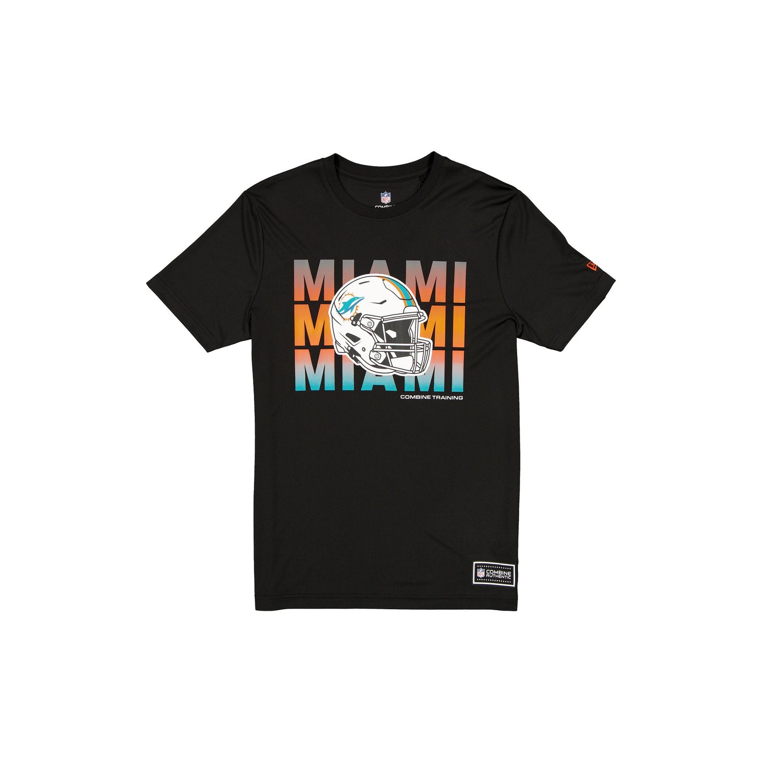 Miami Dolphins 2025 Training Black T-Shirt