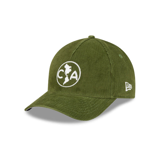 Club América Olive Corduroy 9FORTY M-Crown Snapback Hat - New Era Cap