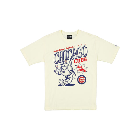 Chicago Cubs Sport Classics Chrome White T-Shirt - New Era Cap