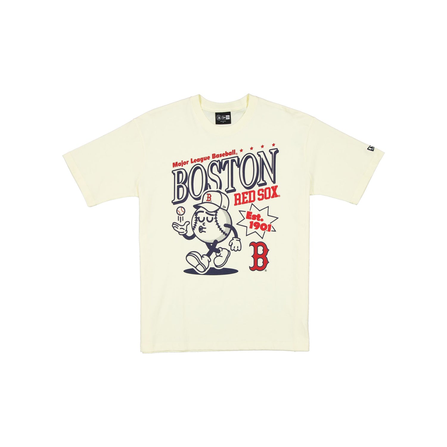 Boston Red Sox Sport Classics Chrome White T-Shirt