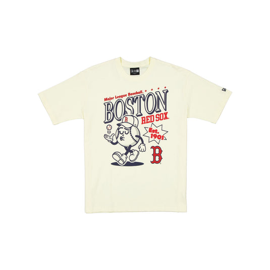 Boston Red Sox Sport Classics Chrome White T-Shirt - New Era Cap