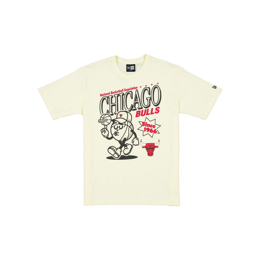 Chicago Bulls Sport Classics Chrome White T-Shirt - New Era Cap