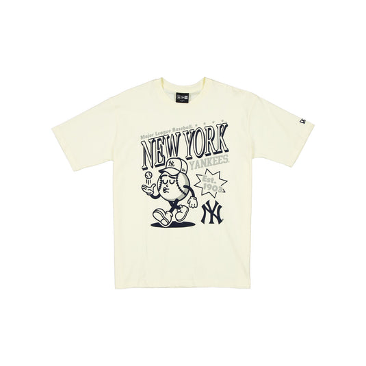 New York Yankees Sport Classics Chrome White T-Shirt - New Era Cap