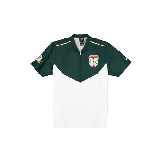 Caddyshack Bushwood Country Club Short Sleeve Quarter Zip - New Era Cap