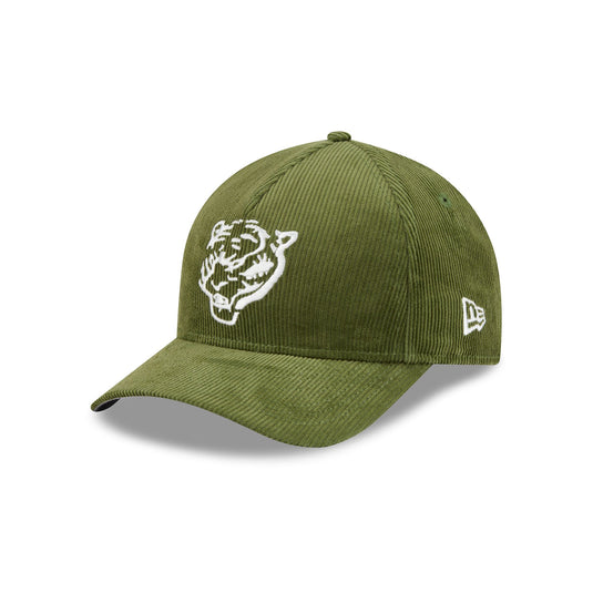Club Tigres UANL Olive Corduroy 9FORTY M-Crown Snapback Hat - New Era Cap