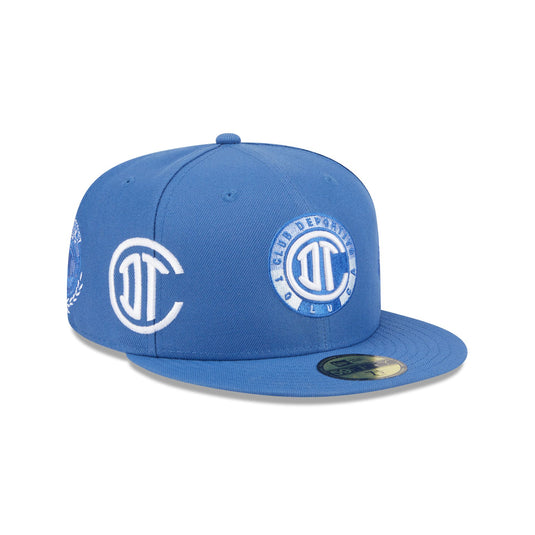 Deportivo Toluca FC Indigo 59FIFTY Fitted Hat - New Era Cap