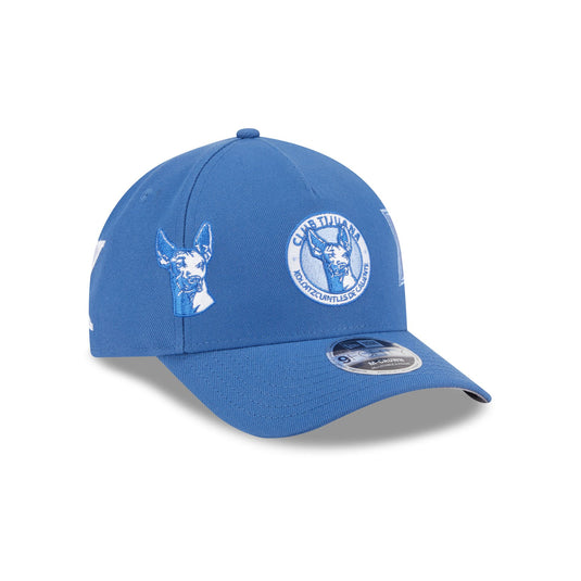 Xolos Indigo 9FORTY M-Crown A-Frame Trucker Hat - New Era Cap