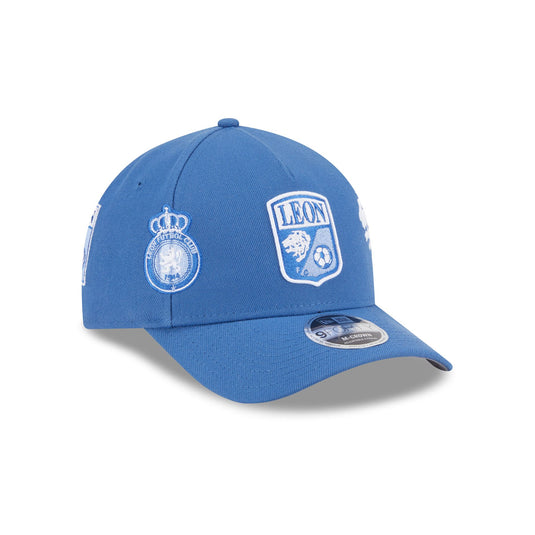 Club León Indigo 9FORTY M-Crown A-Frame Trucker Hat - New Era Cap