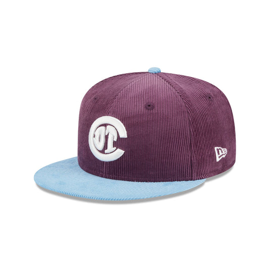 Deportivo Toluca FC Plum Corduroy 59FIFTY Fitted Hat - New Era Cap