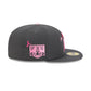 Los Angeles Angels Day of the Dead Graphite 59FIFTY Fitted Hat