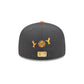 Detroit Tigers Day of the Dead Graphite 59FIFTY Fitted Hat