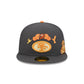 San Francisco 49ers Day of the Dead Graphite 59FIFTY Fitted Hat