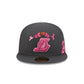 Los Angeles Lakers Day of the Dead Graphite 59FIFTY Fitted Hat