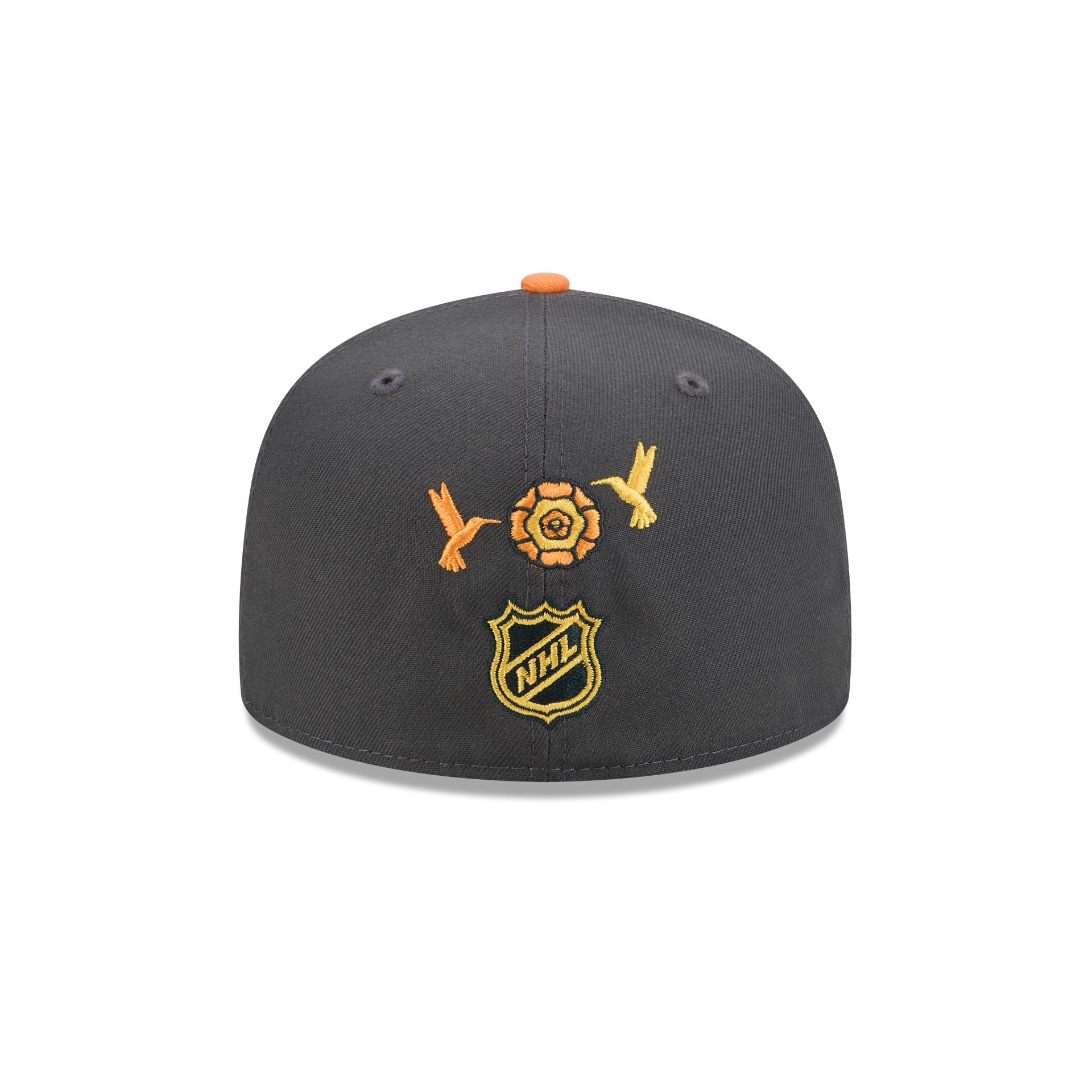 Chicago Blackhawks Day of the Dead Graphite 59FIFTY Fitted Hat
