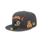 San Jose Sharks Day of the Dead Graphite 59FIFTY Fitted Hat