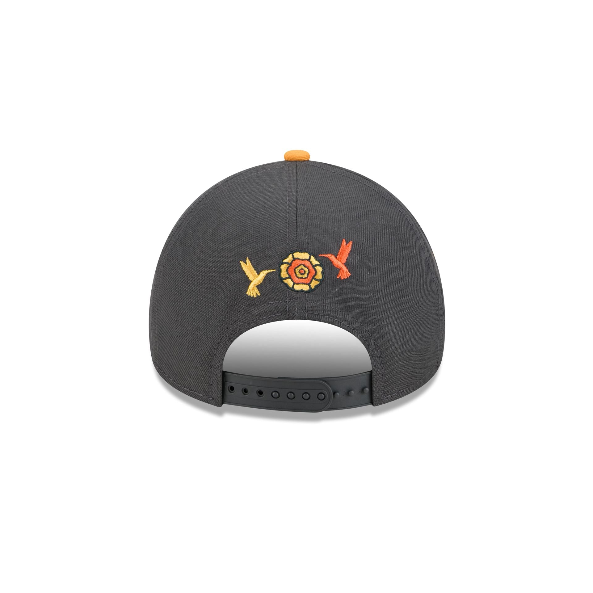 Las Vegas Raiders Day of the Dead Graphite 9FORTY A-Frame Snapback Hat